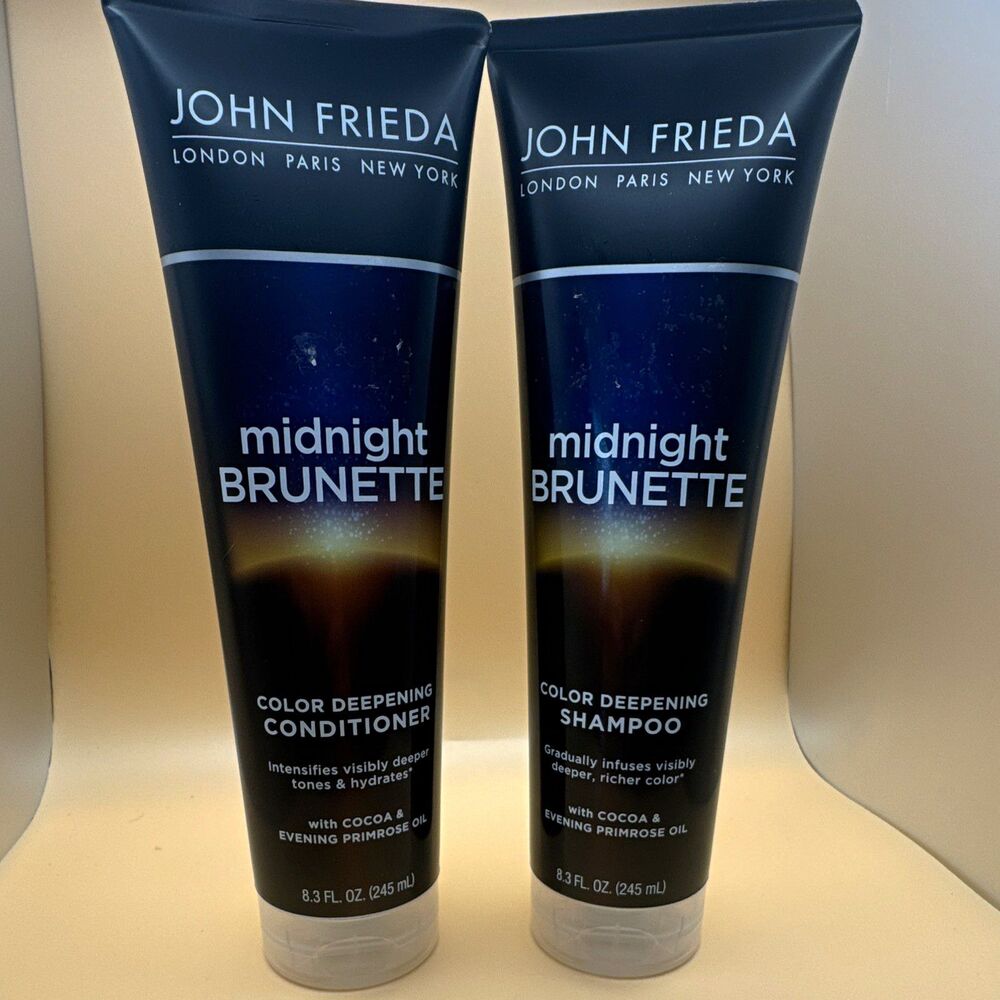 John Frieda Midnight Brunette Color Deepening Shampoo 8.3 fl oz